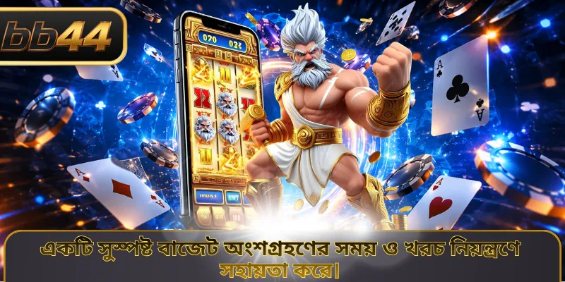 একটি সুস্পষ্ট বাজেট অংশগ্রহণের সময় ও খরচ নিয়ন্ত্রণে সহায়তা করে।